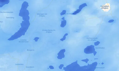Regenradar Vorschaubild - Aktuelle Niederschläge in Burkatshofen und Umgebung