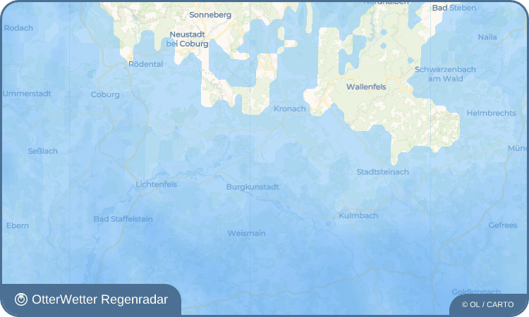 Wetter-Widget-Vorschau mit Vorhersagedaten für Burkersdorf