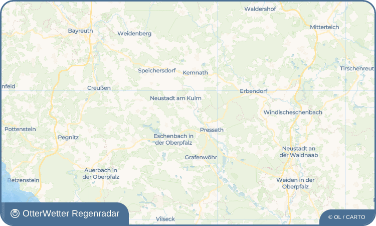 OtterWetter Regenradar-Widget Burkhardsreuth