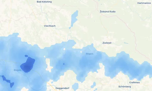 Regenradar Vorschaubild - Aktuelle Niederschläge in Busmannsried und Umgebung