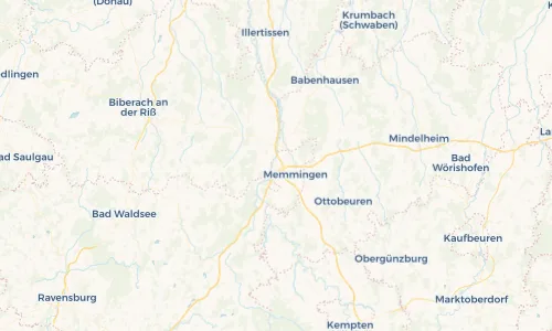 Regenradar Vorschaubild - Aktuelle Niederschläge in Buxheim und Umgebung
