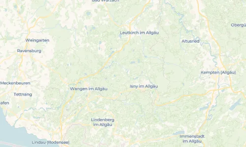 Regenradar Vorschaubild - Aktuelle Niederschläge in Christazhofen und Umgebung