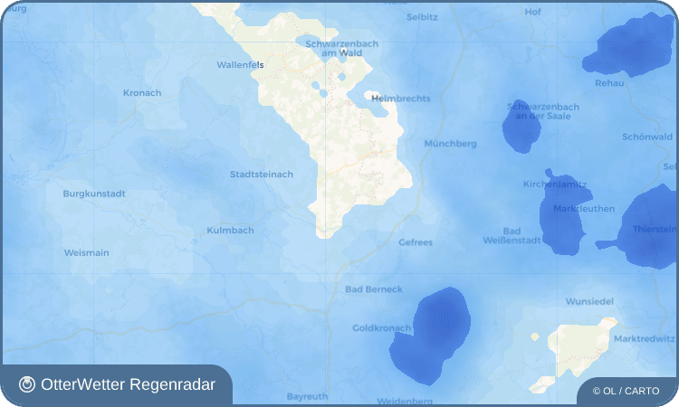 Wetter-Widget-Vorschau mit Vorhersagedaten für Cottenau
