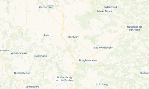Regenradar Vorschaubild - Aktuelle Niederschläge in Custenlohr und Umgebung