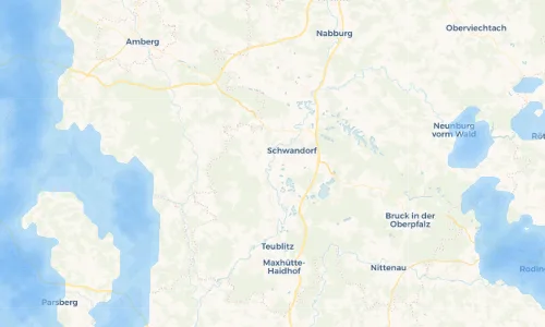 Regenradar Vorschaubild - Aktuelle Niederschläge in Dachelhofen und Umgebung