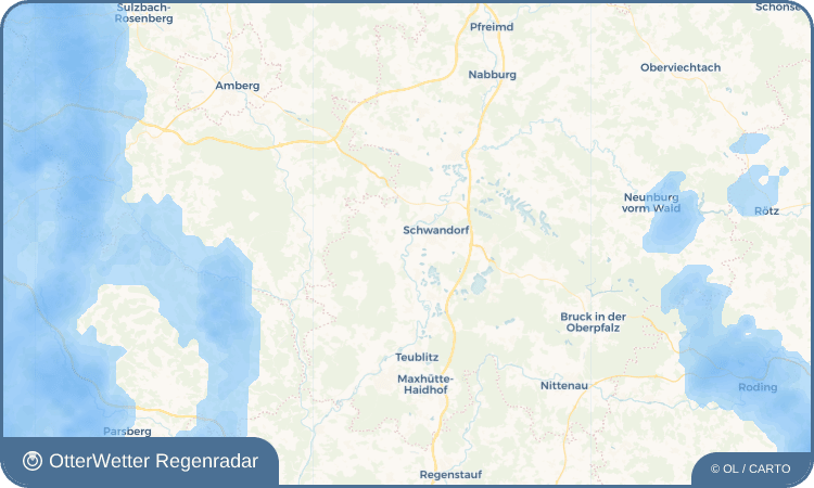 OtterWetter Regenradar-Widget Dachelhofen
