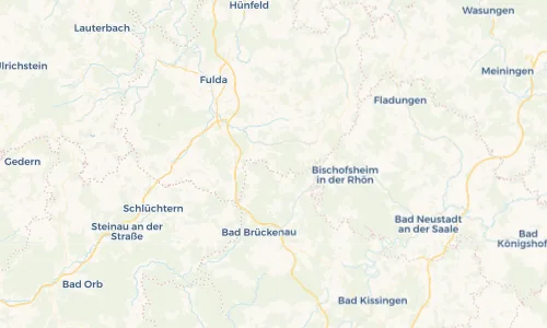 Regenradar Vorschaubild - Aktuelle Niederschläge in Dalherda und Umgebung