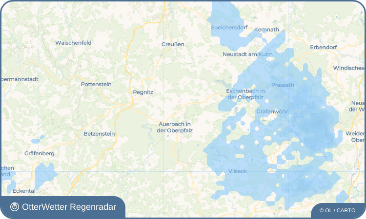 OtterWetter Regenradar-Widget Dammelsdorf