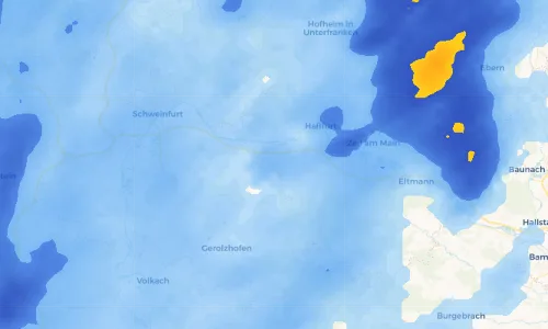Regenradar Vorschaubild - Aktuelle Niederschläge in Dampfach und Umgebung