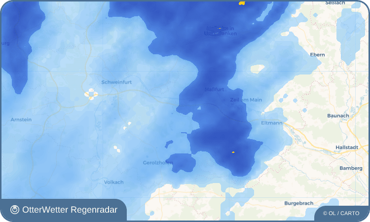 OtterWetter Regenradar-Widget Dampfach