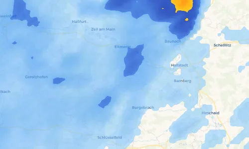Regenradar Vorschaubild - Aktuelle Niederschläge in Dankenfeld und Umgebung