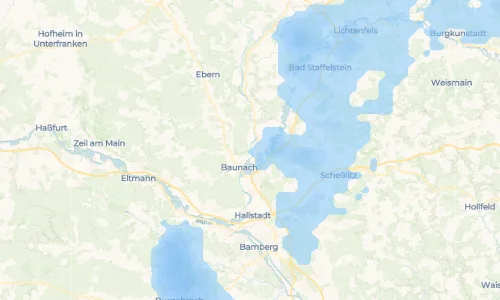 Regenradar Vorschaubild - Aktuelle Niederschläge in Daschendorf und Umgebung