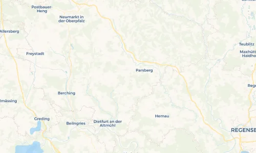 Regenradar Vorschaubild - Aktuelle Niederschläge in Daßwang und Umgebung