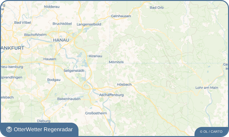 OtterWetter Regenradar-Widget Daxberg
