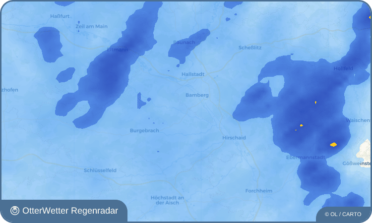 OtterWetter Regenradar-Widget Debring