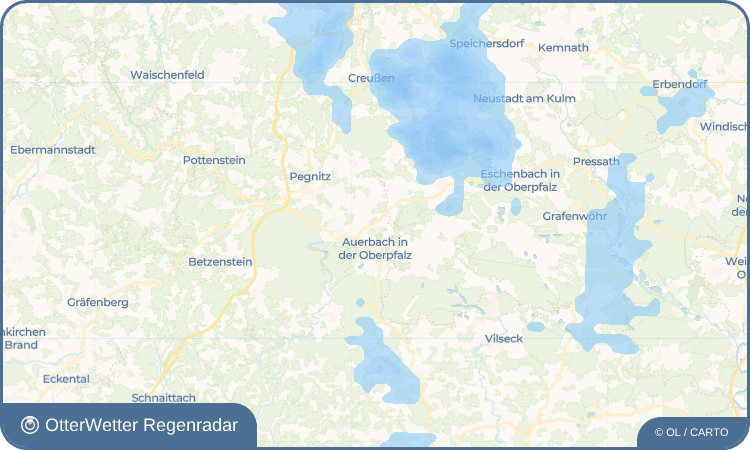 OtterWetter Regenradar-Widget Degelsdorf