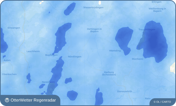 Widget-Vorschau für Deiningen Wetter-Widget-Vorschau mit Vorhersagedaten für Deiningen