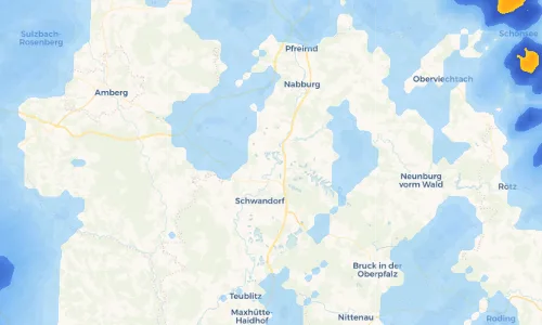 Regenradar Vorschaubild - Aktuelle Niederschläge in Deiselkühn und Umgebung