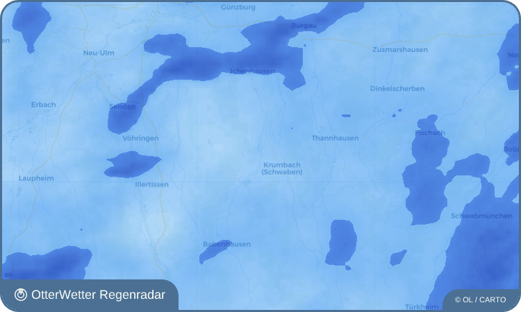 OtterWetter Regenradar-Widget Deisenhausen