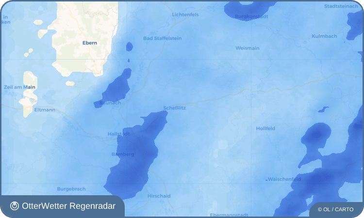 OtterWetter Regenradar-Widget Demmelsdorf