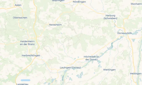 Regenradar Vorschaubild - Aktuelle Niederschläge in Demmingen und Umgebung