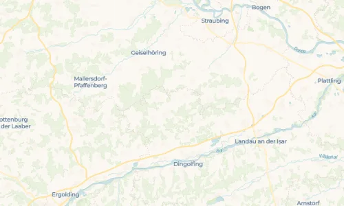 Regenradar Vorschaubild - Aktuelle Niederschläge in Dengkofen und Umgebung