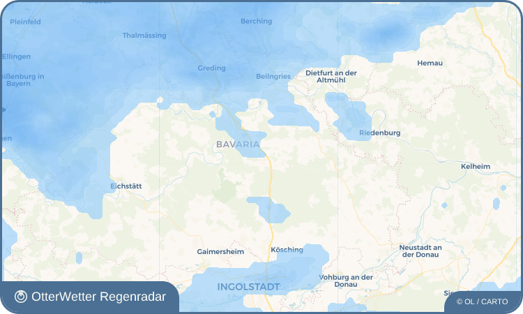 Widget-Vorschau für Denkendorf Wetter-Widget-Vorschau mit Vorhersagedaten für Denkendorf