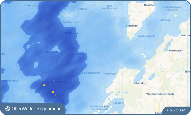 OtterWetter Regenradar-Widget Dennhof