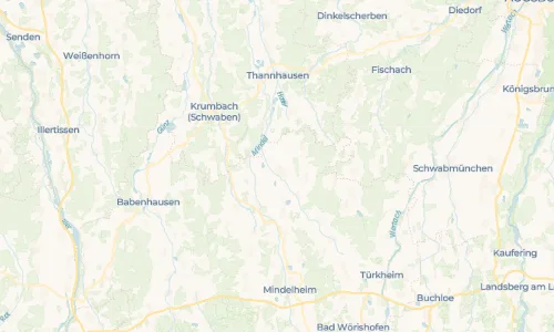 Regenradar Vorschaubild - Aktuelle Niederschläge in Derndorf und Umgebung