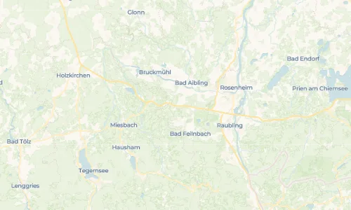 Regenradar Vorschaubild - Aktuelle Niederschläge in Dettendorf und Umgebung
