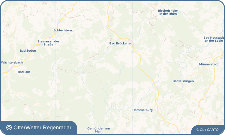 OtterWetter Regenradar-Widget Detter