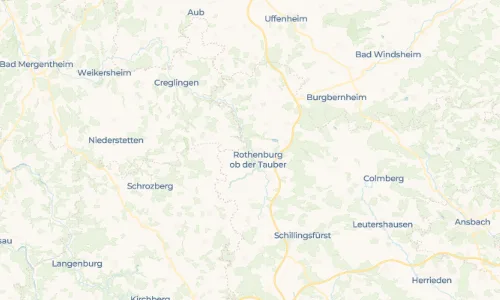 Regenradar Vorschaubild - Aktuelle Niederschläge in Detwang und Umgebung