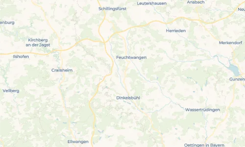 Regenradar Deuenbach: aktuelle Niederschläge in Deuenbach und Umgebung, Stand 19. Oktober 2026 um 19:45 Uhr