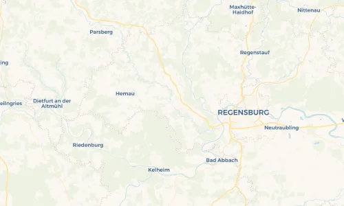 Regenradar Vorschaubild - Aktuelle Niederschläge in Deuerling und Umgebung