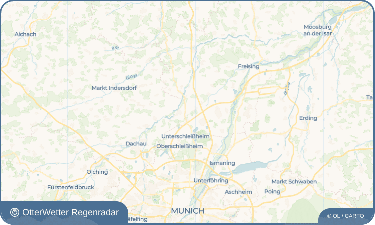OtterWetter Regenradar-Widget Deutenhausen