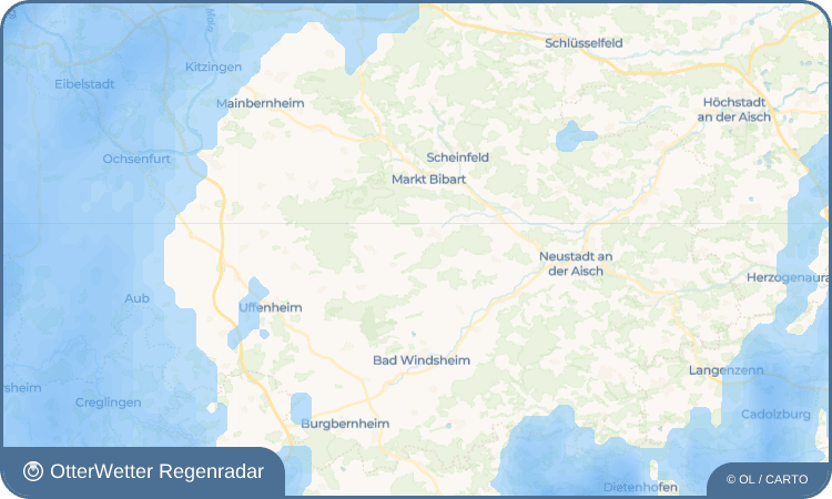 Widget-Vorschau für Deutenheim Wetter-Widget-Vorschau mit Vorhersagedaten für Deutenheim