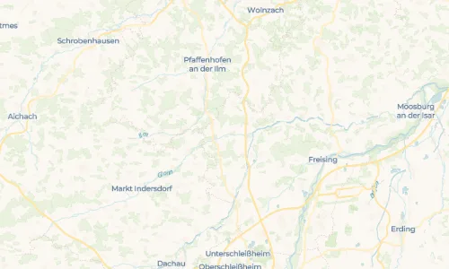 Regenradar Vorschaubild - Aktuelle Niederschläge in Deutldorf und Umgebung
