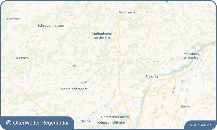 OtterWetter Regenradar-Widget Deutldorf