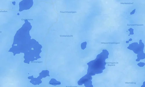 Regenradar Vorschaubild - Aktuelle Niederschläge in Diederstetten und Umgebung
