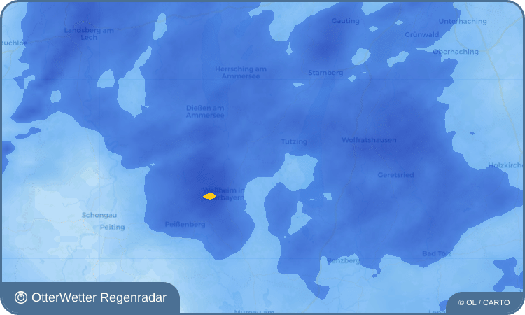 OtterWetter Regenradar-Widget Diemendorf