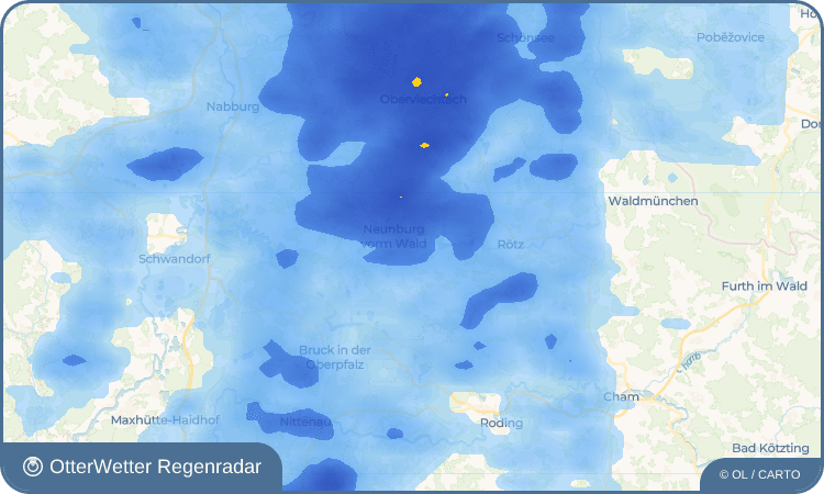 OtterWetter Regenradar-Widget Diendorf