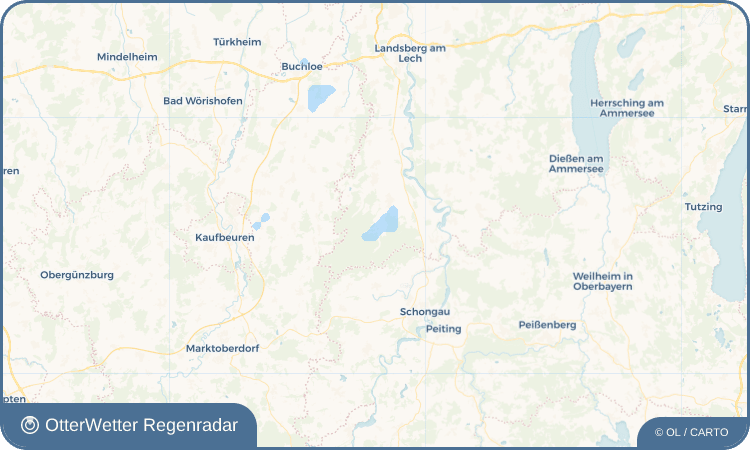 Widget-Vorschau für Dienhausen Wetter-Widget-Vorschau mit Vorhersagedaten für Dienhausen
