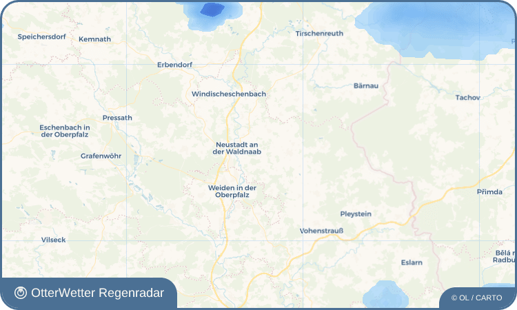 OtterWetter Regenradar-Widget Diepoltsreuth