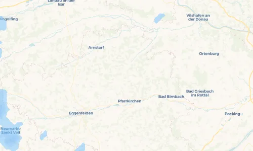 Regenradar Vorschaubild - Aktuelle Niederschläge in Dietersburg und Umgebung