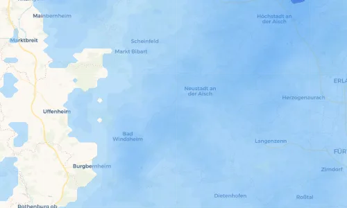 Regenradar Vorschaubild - Aktuelle Niederschläge in Dietersheim und Umgebung