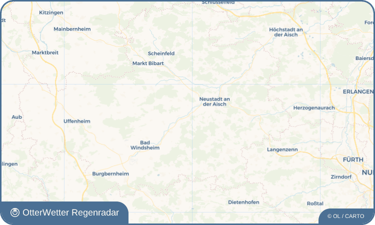 OtterWetter Regenradar-Widget Dietersheim