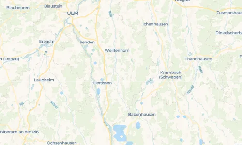Regenradar Vorschaubild - Aktuelle Niederschläge in Dietershofen und Umgebung
