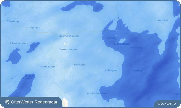 OtterWetter Regenradar-Widget Dietkirch