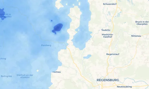 Regenradar Vorschaubild - Aktuelle Niederschläge in Dinau und Umgebung