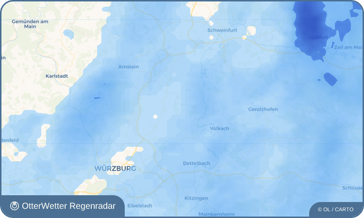 OtterWetter Regenradar-Widget Dipbach
